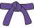 ceinture violette